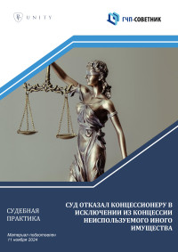 Суд отказал концессионеру в исключении из концессии неиспользуемого иного имущества