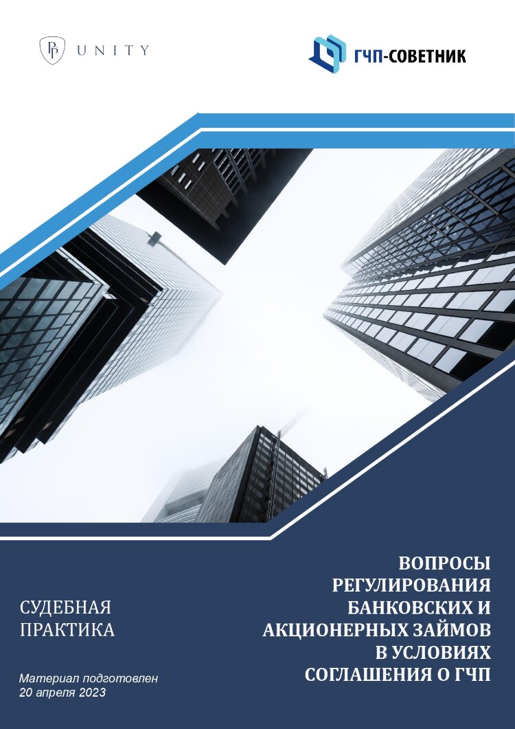 Вопросы регулирования банковских и акционерных займов в условиях соглашения о ГЧП